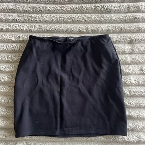 Black Women's Mini Skirt- S